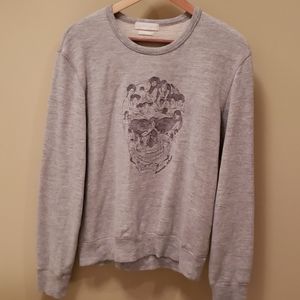 ALEXANDER MQUEEN SWEATSHIRT SIZE M GRAY